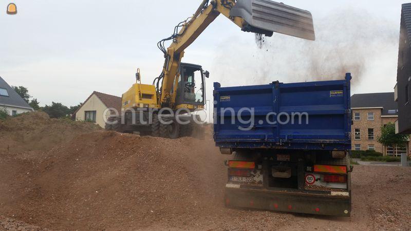 Bouwplaatsmachinist te huur voor graafmachines, kraan