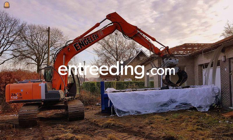 Sloop- en afbraakwerken, uitbreken verhardingen