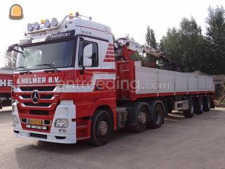 Mercedes Actros 6x2 + ste... Omgeving Breda