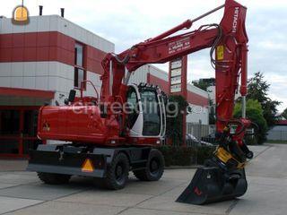 Hitachi Zaxis 170W-3 Omgeving Breda