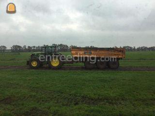 John Deere 6215 R met Tri... Omgeving Maarssen