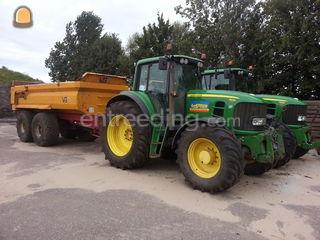 John Deere 7530 + VGM 22 ... Omgeving Maarssen