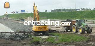 John Deere 7530 + VGM 22 ... Omgeving Maarssen