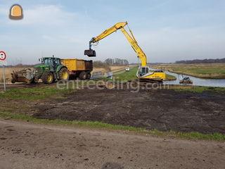 JohnDeere 7530 + baggerki... Omgeving Maarssen