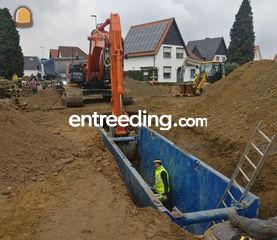 plaatsen riolering, afwat... Omgeving Genk