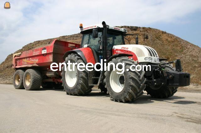 Steyr 6195 CVT (2x) + Beco