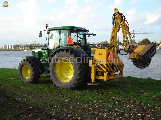 John Deere 6420 SE + Stobbenfrees
