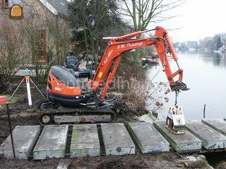 Kubota U-20 (6x) Omgeving Sliedrecht