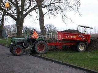Fendt 280 + Beco Super 45... Omgeving Sliedrecht