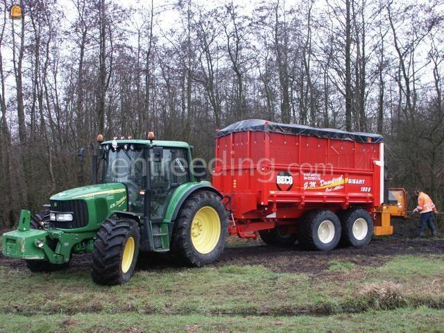 John Deere 6420 + Snippercombi (2x)