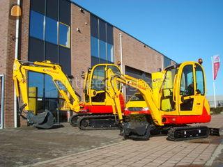 JCB 8018 Omgeving Amersfoort