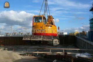 Hitachi ZX85US Omgeving Amersfoort