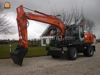 Hitachi ZX170 W-3 Omgeving Hoekse Waard