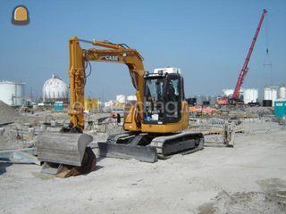 Case CX75SR Omgeving Hoekse Waard