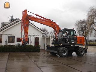 Hitachi ZX170 W-3 Omgeving Hoekse Waard