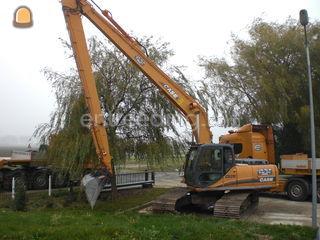 Case CX210 16 Meter Long ... Omgeving Hoekse Waard