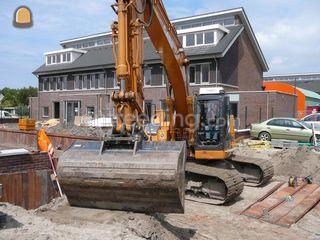 Case CX225 Omgeving Hoekse Waard