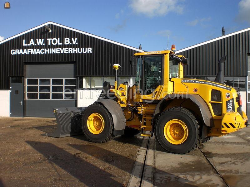 Volvo L90G met GPS en LMB