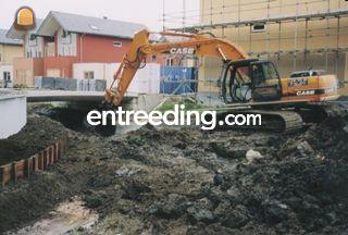 Case CX210 Omgeving Hoekse Waard