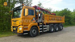 MAN 8x4 knijperwagen Omgeving Hoekse Waard