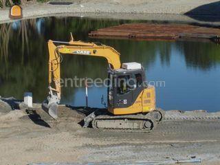 Case CX75SR Omgeving Hoekse Waard