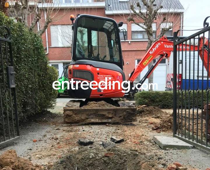 Kleine grondwerken, graafwerken