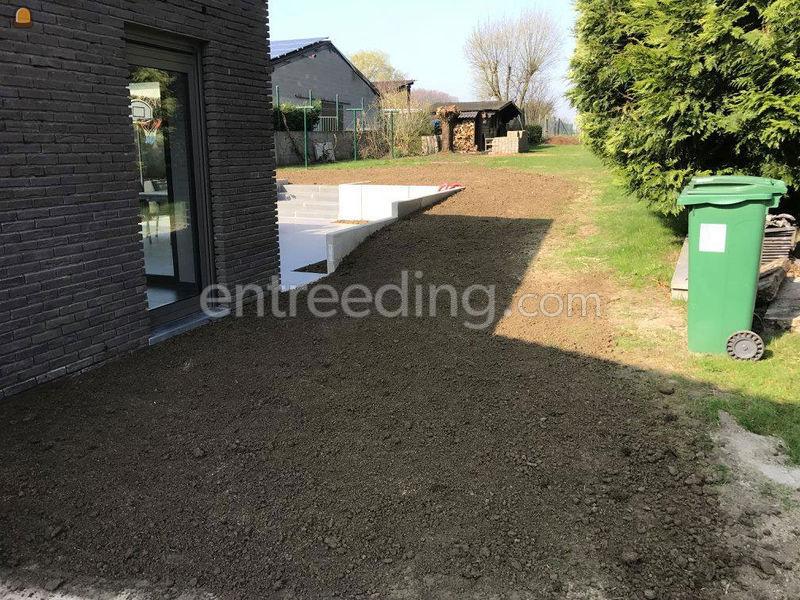 Tuinaanleg, gazon aanlegggen, aflsuitingen