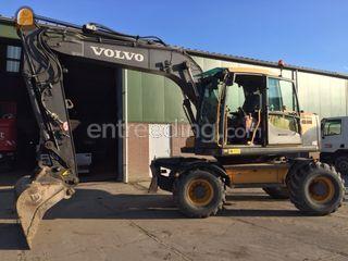 Volvo EW140c Omgeving Amsterdam