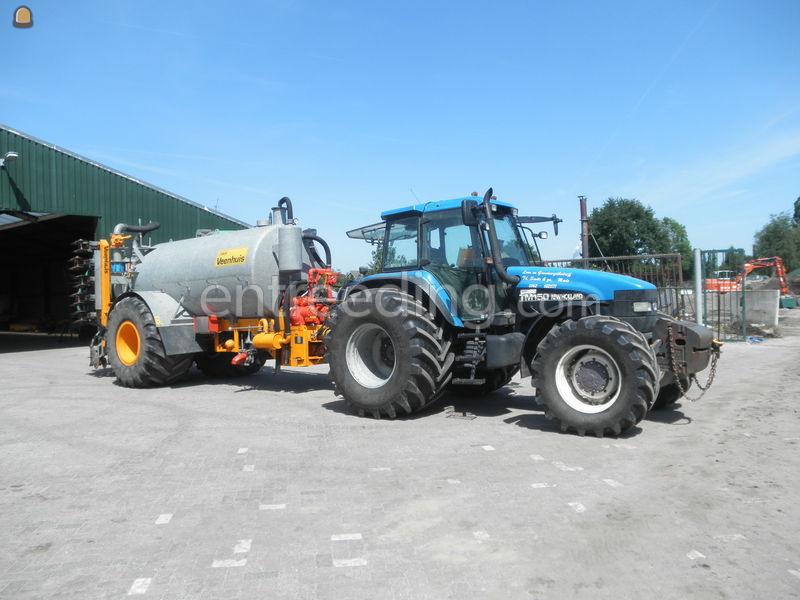 New Holland TM150 + Veenhuis tank