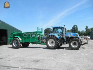 New Holland T7030 + Tebbe Omgeving Oosterhout