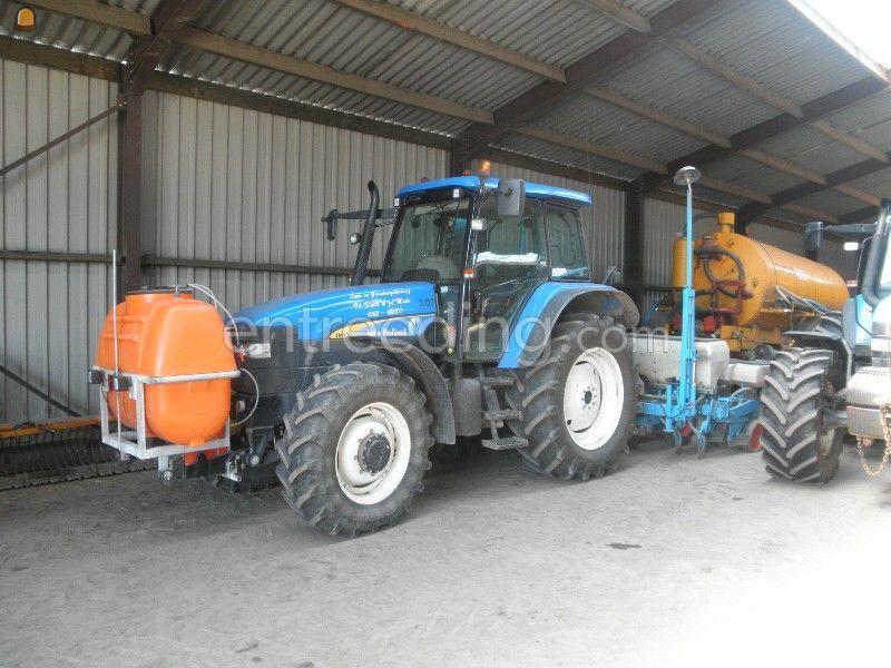 New Holland + Monosem maiszaaimachine
