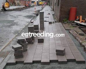 wegenwerken, bestrating, ... Omgeving Gent
