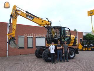 JCB JS 145 W TAB Omgeving Tiel