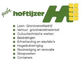 Logo Gebr. Hoftijzer loon- en grondverzetbedrijf Aalten