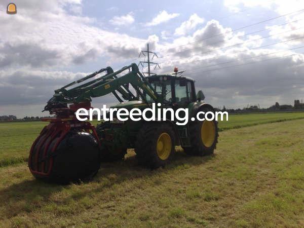 John Deere met voorlader