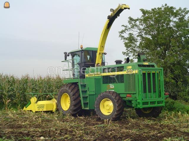 John deere 6750 hakselaar
