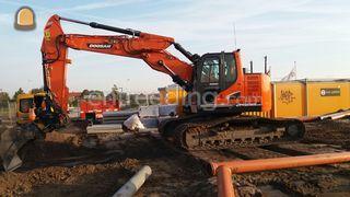 Doosan 235 Binnendraaier Omgeving Leiden