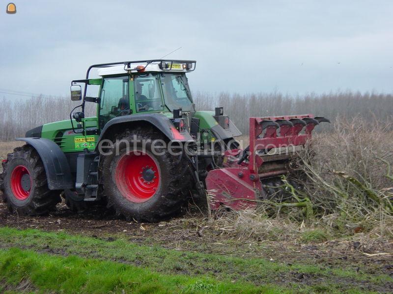 Trekker met bosklepel 