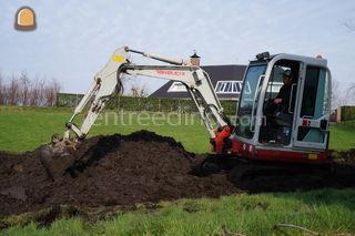 Takeuchi TB130 Omgeving De Ronde Venen