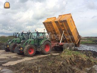 Fendt + baggerkipper + ov... Omgeving Alkmaar