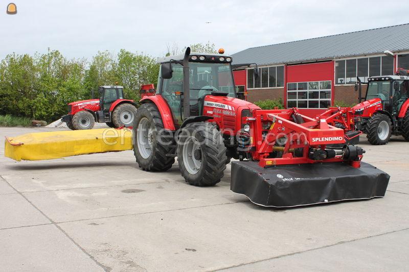 MF 6460 + schijvenmaaiers