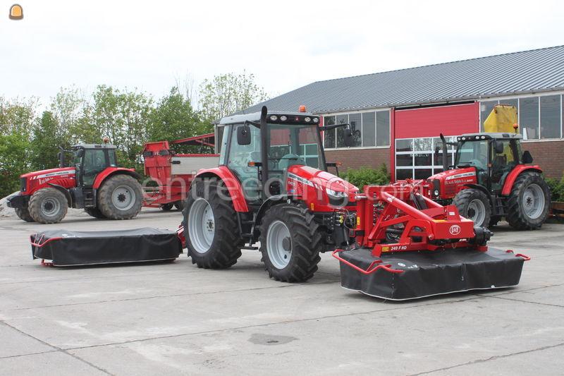 MF 6455 + schotelmaaiers