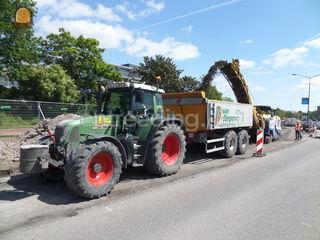 Fendt 820 + VGM 15 Kuuber Omgeving Langedijk