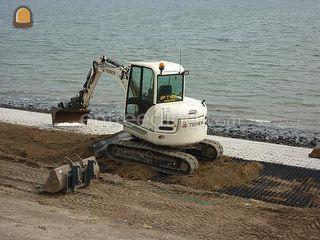 Terex TC60 midigraver  Omgeving Goes