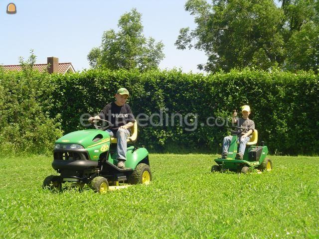 John Deere zitmaaiers incl. chauffeur