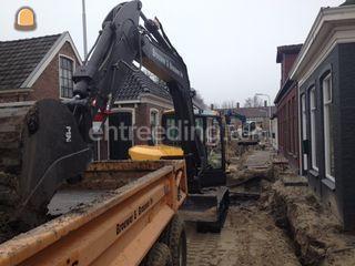Volvo ECR88D Omgeving Drachten