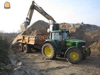 John Deere + dumper Omgeving Tilburg