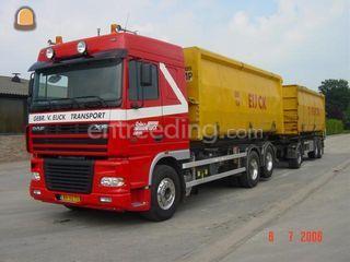 Daf XF + aanhanger Contai... Omgeving Tilburg