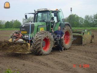 Fendt 924 + kilverdozer Omgeving Tilburg