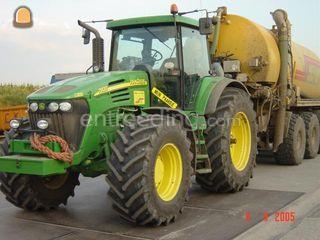 John Deere 7920 + drieass... Omgeving Tilburg